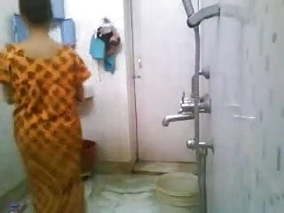 Indian Girl Bath